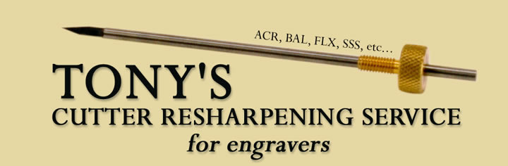 Tony's Cutter Resharpening Service